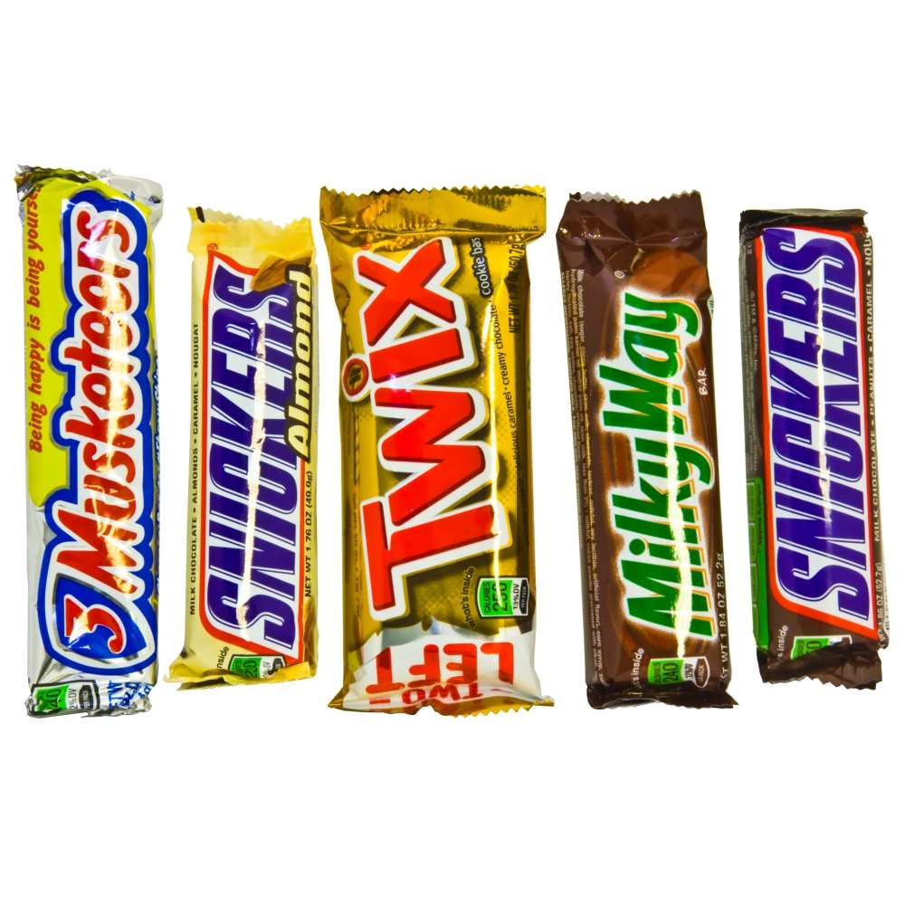 Mars Assorted Filled Candy Bars 30 Ct Carton-Cartnut.com