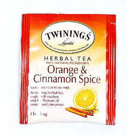 Picture of Twinings of London Herbal Tea Orange and Cinnamon Spice (74 Units)