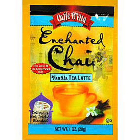 Picture of Caffe D'Vita Enchanted Chai Tea Latte - Vanilla (24 Units)