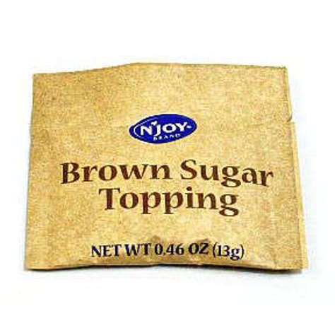 Picture of N Joy Brown Sugar Topping - for oatmeal (50 Units)