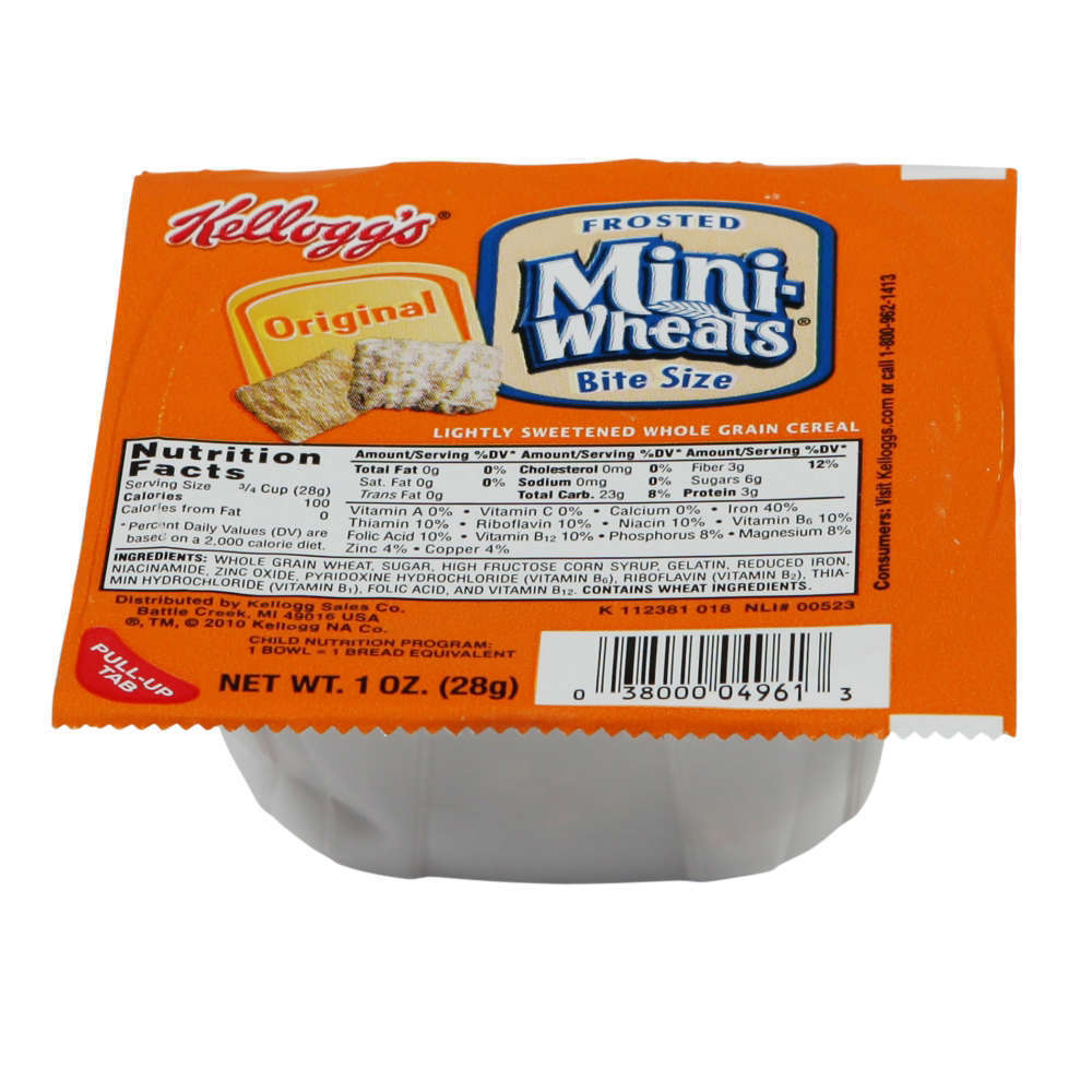 Kellogg's Frosted Mini Wheats Cereal-Cartnut.com