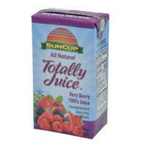 Picture of Suncup 100% Very Berry Juice Box, Shelf-Stable, Single-Serve, 4.23 Fl Oz Carton, 40/Case