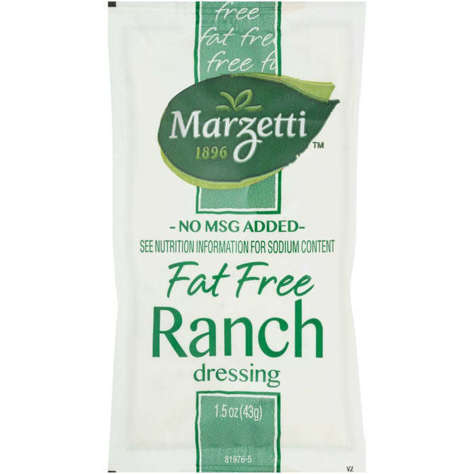 Picture of Marzetti Fat Free Ranch Dressing, Packets, 1.5 Oz Each, 60/Case