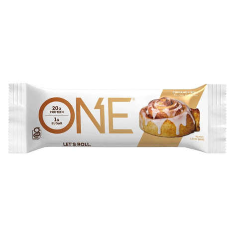 Picture of One Bar Cinnamon Roll Protein Bars, 2.12 Oz Each, 12/Case