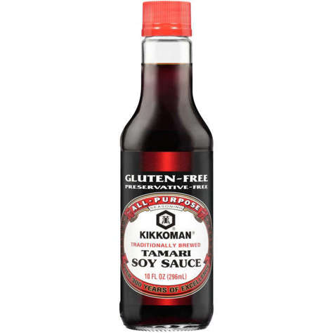 Picture of Kikkoman Tamari Soy Sauce, 10 Fl Oz Bottle, 6/Case