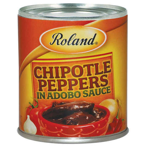 Picture of Roland Chipotle Peppers, in Adobo Sauce, 7 Oz Can, 24/Case