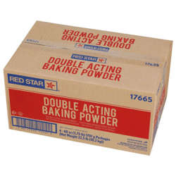 Picture of Red Star Double Acting Baking Powder, 3.75 Lb Package, 6/Case