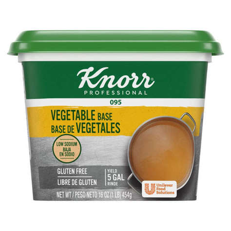 Picture of Knorr Vegetable Base  Low-Sodium  Shelf-Stable  1 Lb Jar  12/Case