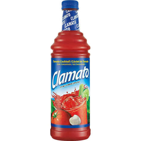 Picture of Mott's Clamato Juice, Shelf-Stable, PET, 1 Ltr, 6/Case