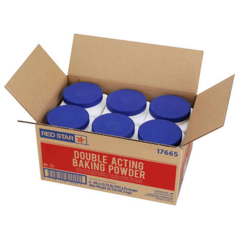 Picture of Red Star Double Acting Baking Powder, 3.75 Lb Package, 6/Case