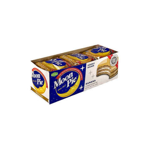 Picture of Moon Pie Marshallow Double Decker Banana Cookies, 2.75 Oz Each, 9/Case