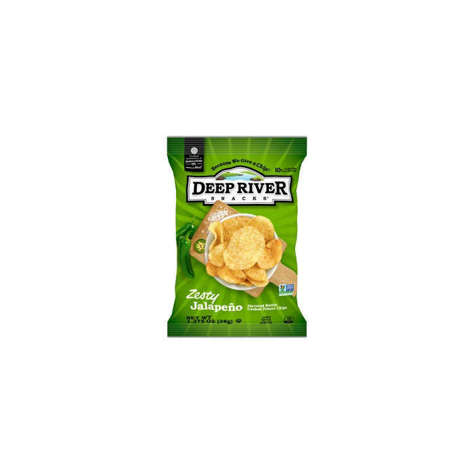 Picture of Deep River Snacks Kettle Jalapeno Potato Chips, 1.38 Oz Bag, 48/Case