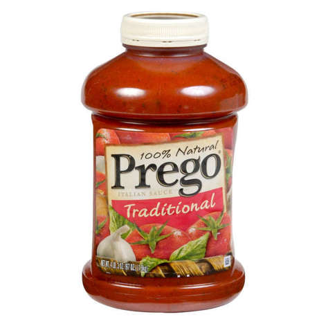 Picture of Prego Traditional Spaghetti Sauce, Ready-To-Use, Plastic, 67 Oz Jar, 6/Case