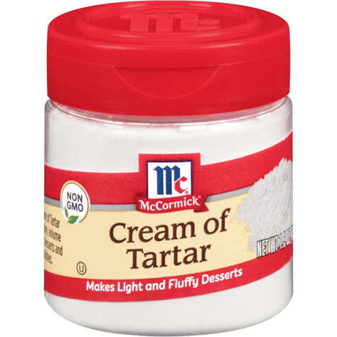 Picture of McCormick Cream of Tartar Spice, 1.5 Oz Jar, 6/Case