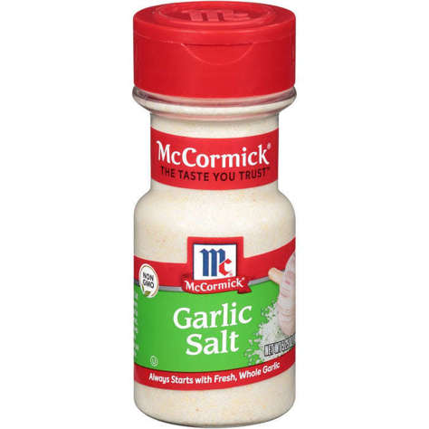 Picture of McCormick Garlic Salt Spice, 5.25 Oz Jar, 6/Case