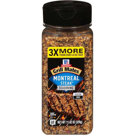 Picture of Grill Mates Montreal Steak Seasoning, 11.62 Oz Jar, 6/Case