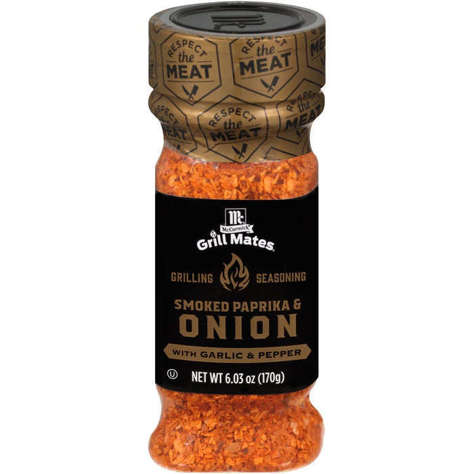 Picture of Grill Mates Onion Garlic Smoked Paprika Seasoning, Pepper, Grilling, 6.03 Oz Jar, 6/Case