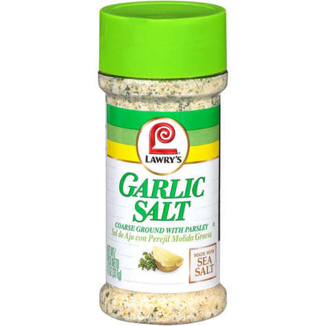 Picture of Lawry's Garlic Salt Seasoning, 11 Oz Jar, 12/Case