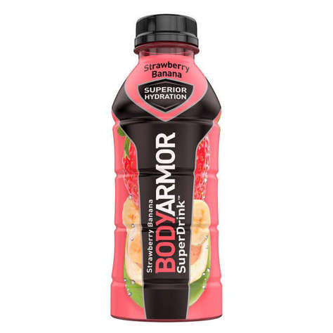 Picture of Body Armor Strawberry Banana Flavored Sports Drink, 16 Fl Oz Bottle, 12/Case