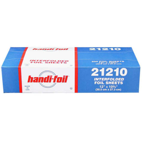 Picture of Handi-foil 12 x 10 inch Sheets Foil, 200 Ct Box, 12/Case