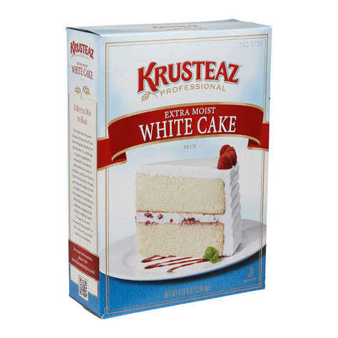 Picture of Krusteaz Plus White Cake Mix, No Trans Fat, 4.5 Lb Box, 6/Case