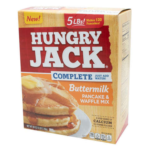 Picture of Hungry Jack Buttermilk Pancake Mix, 5 Lb Box, 6/Case