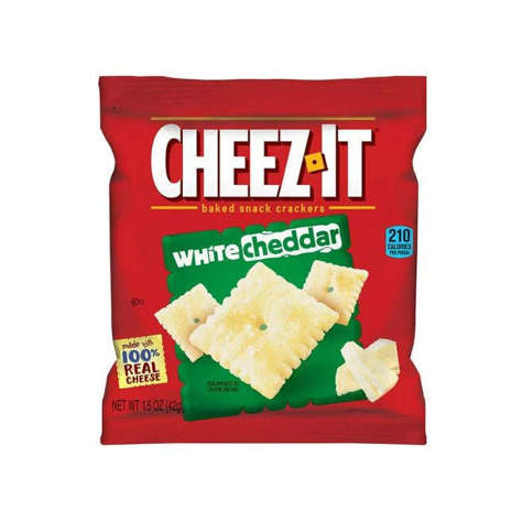 Picture of Cheez-It White Cheddar Individual Packets Cheez-It Crackers, 1.5 Ounce, 45 Ct Box, 4/Case