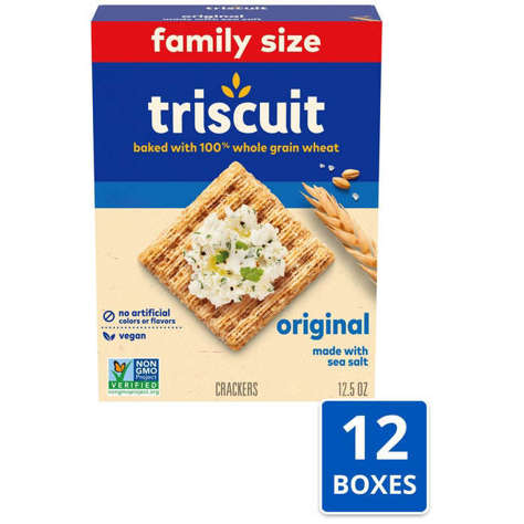 Picture of Triscuit Triscuit Original Cracker Snack, Family Size, 12.5 Oz Each, 12/Case