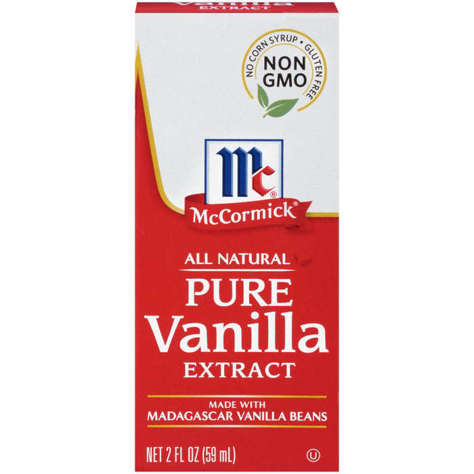 Picture of McCormick Pure Vanilla Extract, 2 Oz Each, 12/Package