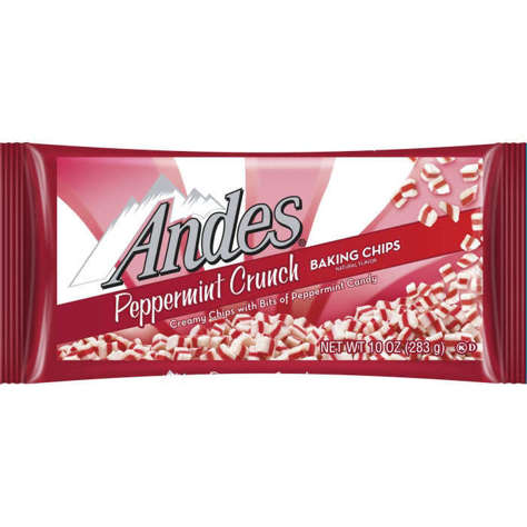 Picture of Andes Peppermint Crunch Chip Stir-Ins, 10 Oz Bag, 12/Case