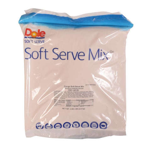 Picture of Dole Mango Soft Serve Ice Cream Mix, 4.5 Lb Bag, 4/Case