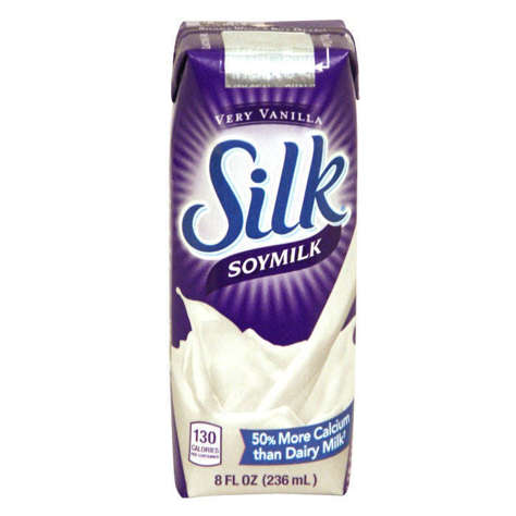 Picture of Silk Vanilla Soy Milk, Shelf-Stable, 8 Fl Oz Each, 18/Case