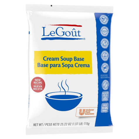 Picture of LeGout Cream Soup Base  No Added MSG  Granular  Shelf-Stable  25.22 Oz Bag  6/Case